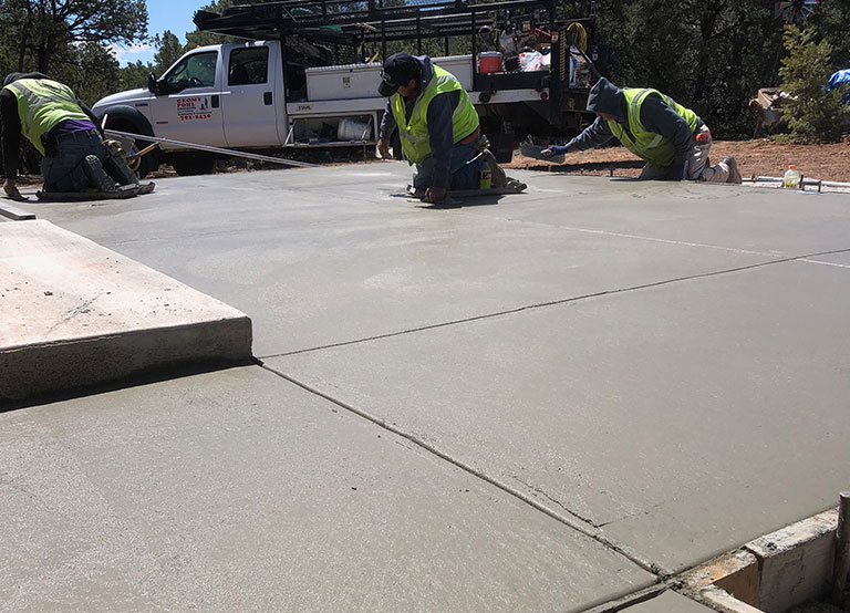 Geomy Pohl crew working at jobsite